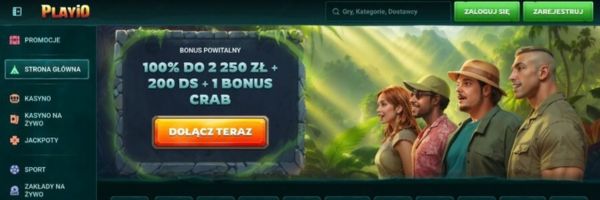 Playio Casino darmowe spiny